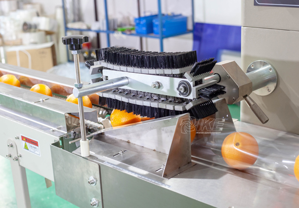 DS-B350G Fresh fruit flow-through packaging machine for oranges and lemons 4