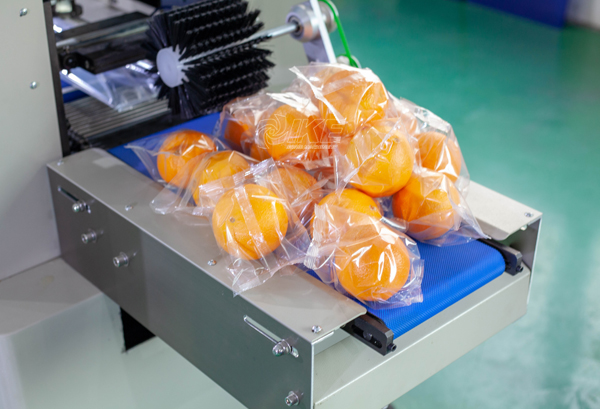 DS-B350G Fresh fruit flow-through packaging machine for oranges and lemons 6