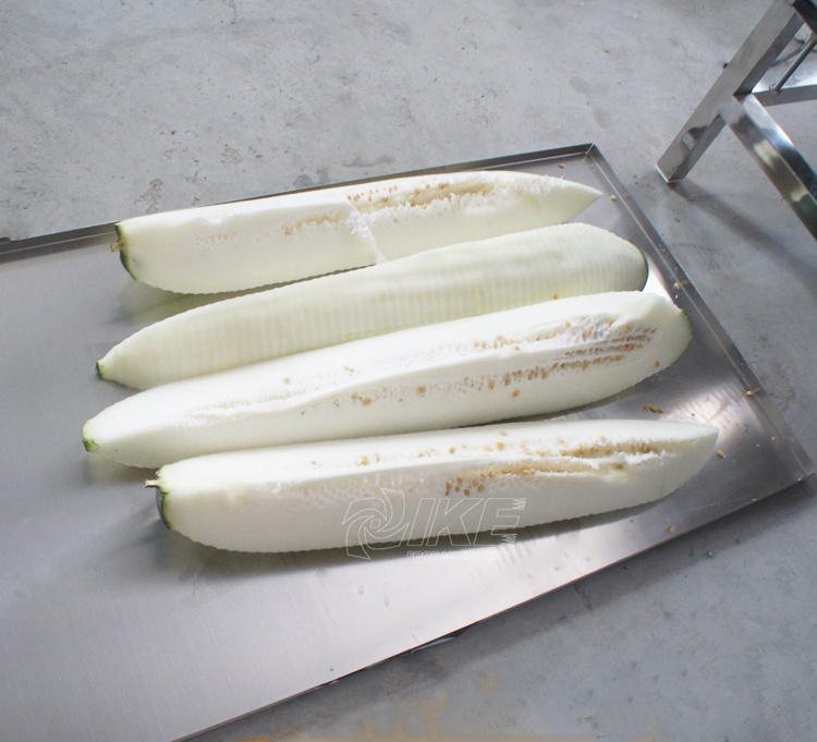 KW-C300 Industrial grade winter melon splitting machinery 5