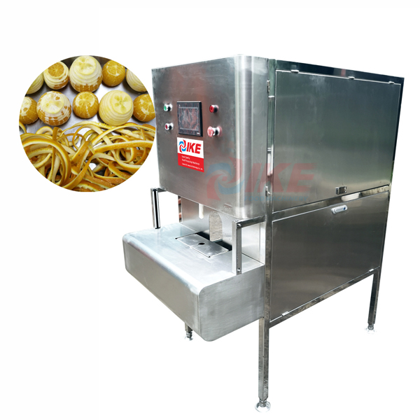 KD-PS001 Orange Automatic Peeling Machine with Core and Split Function and CE Certification Standard 1