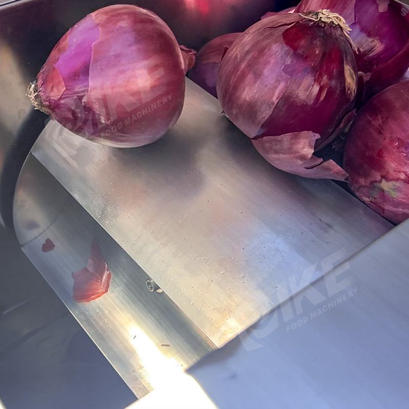 KW-YCTP10 Commercial Onion Peeling Machine-300-500 kg/Stunde, Schäden mit geringem Schaden, hohe Effizienz 4
