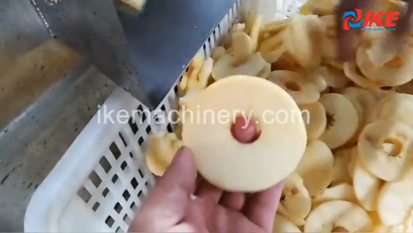 ¿Cómo reducir la tasa de rotura en las rodajas de manzana? ¿Cómo hacer que las rebanadas de manzana sean más redondas?