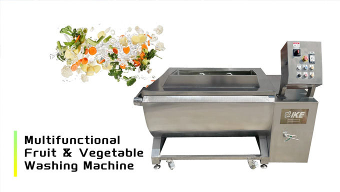 KT-WB100U Commercial Universal Automatic Vegetable Washer – Efficient and Smart Onion Cleaning Solution 