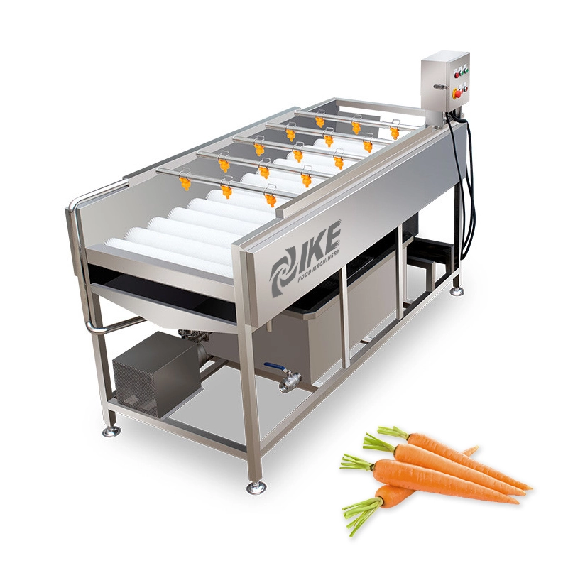 Fruit&Vegetable Cleaning Equipment with Nylon Brush Rollers 1