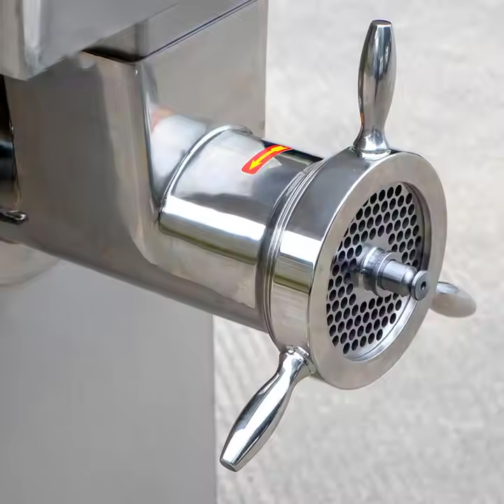 Automatic Minced Meat Processing Line with Cutter Washing&Grinder 3