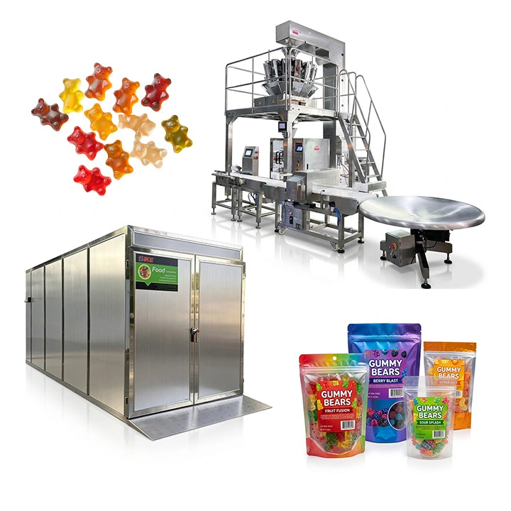 軟糖生產設備乾燥及包裝解決方案 | IKE JL 低溫系統 1