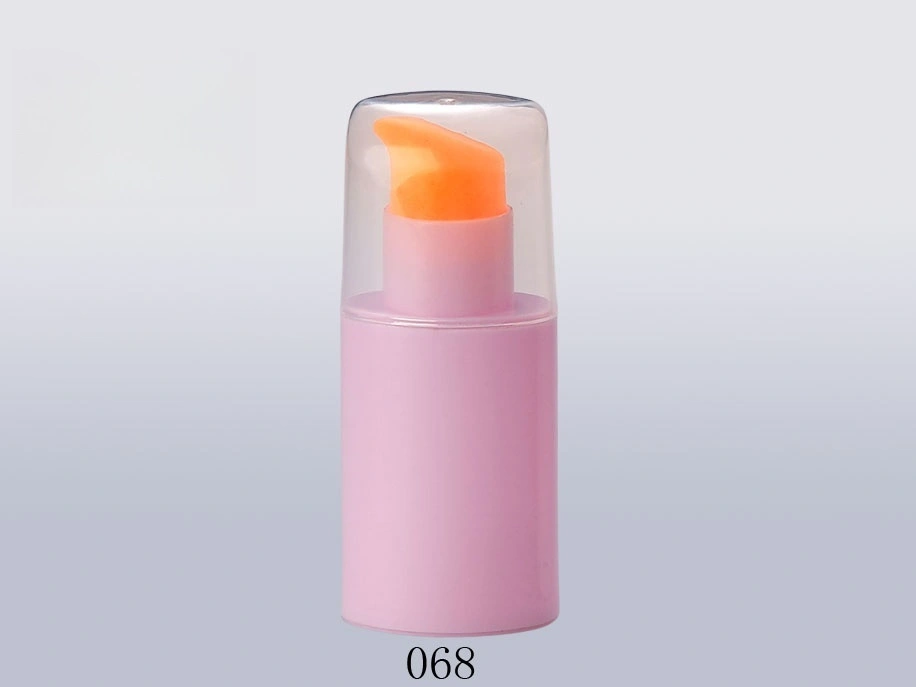 068 Compact Pink Sunscreen Pump Bottle - 30ml Capacity 1