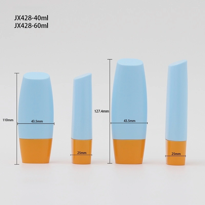 Botellas de protección solar JX428 (40 ml  60 ml) - Dos capacidades ofrecidas 1