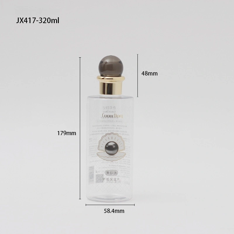 Botella de plástico de agua para el cuidado de la piel (modelo JX417 - 320 ml) 1