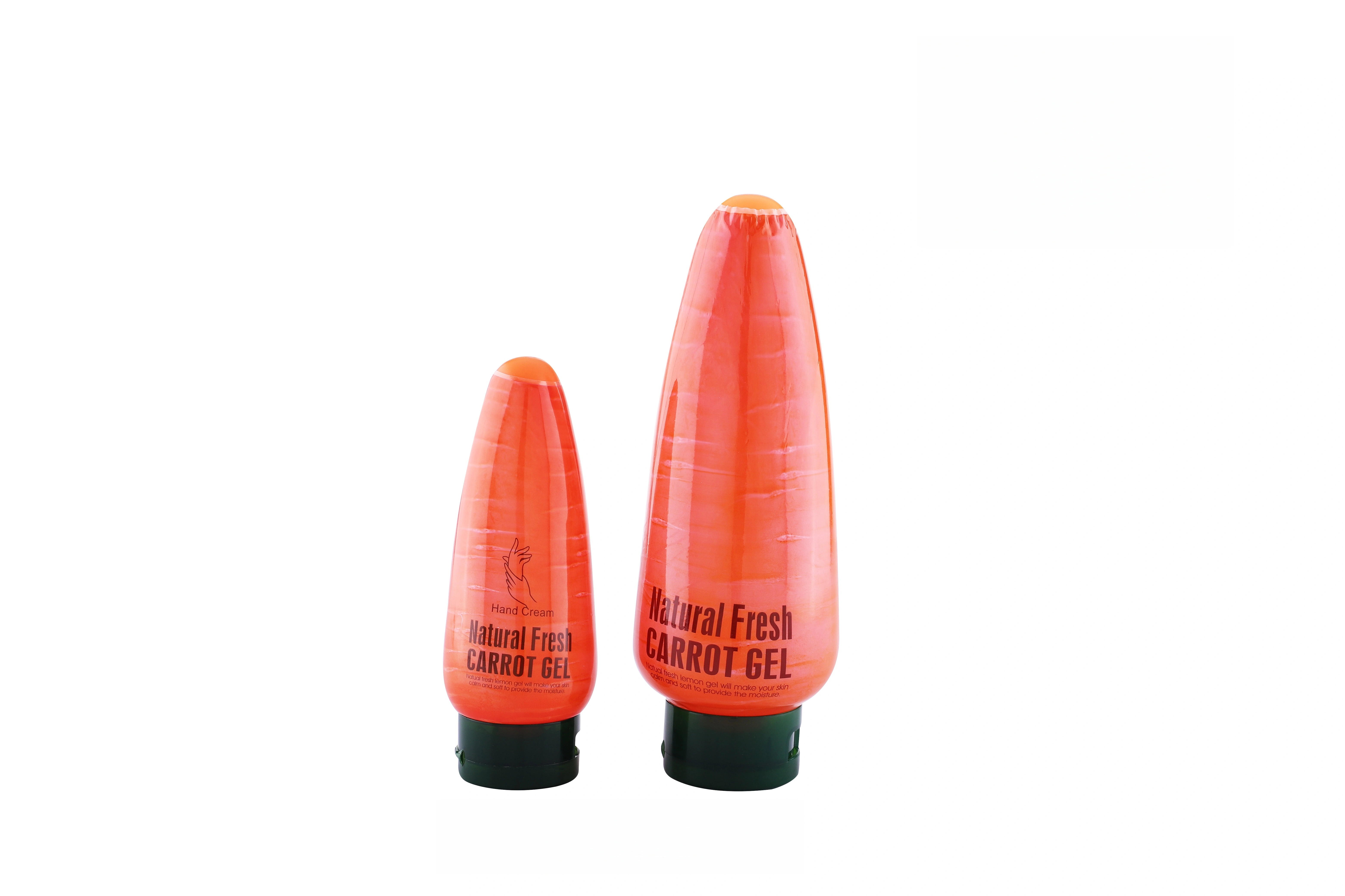 Carrot - Shaped Skincare Gel Tube Set 1