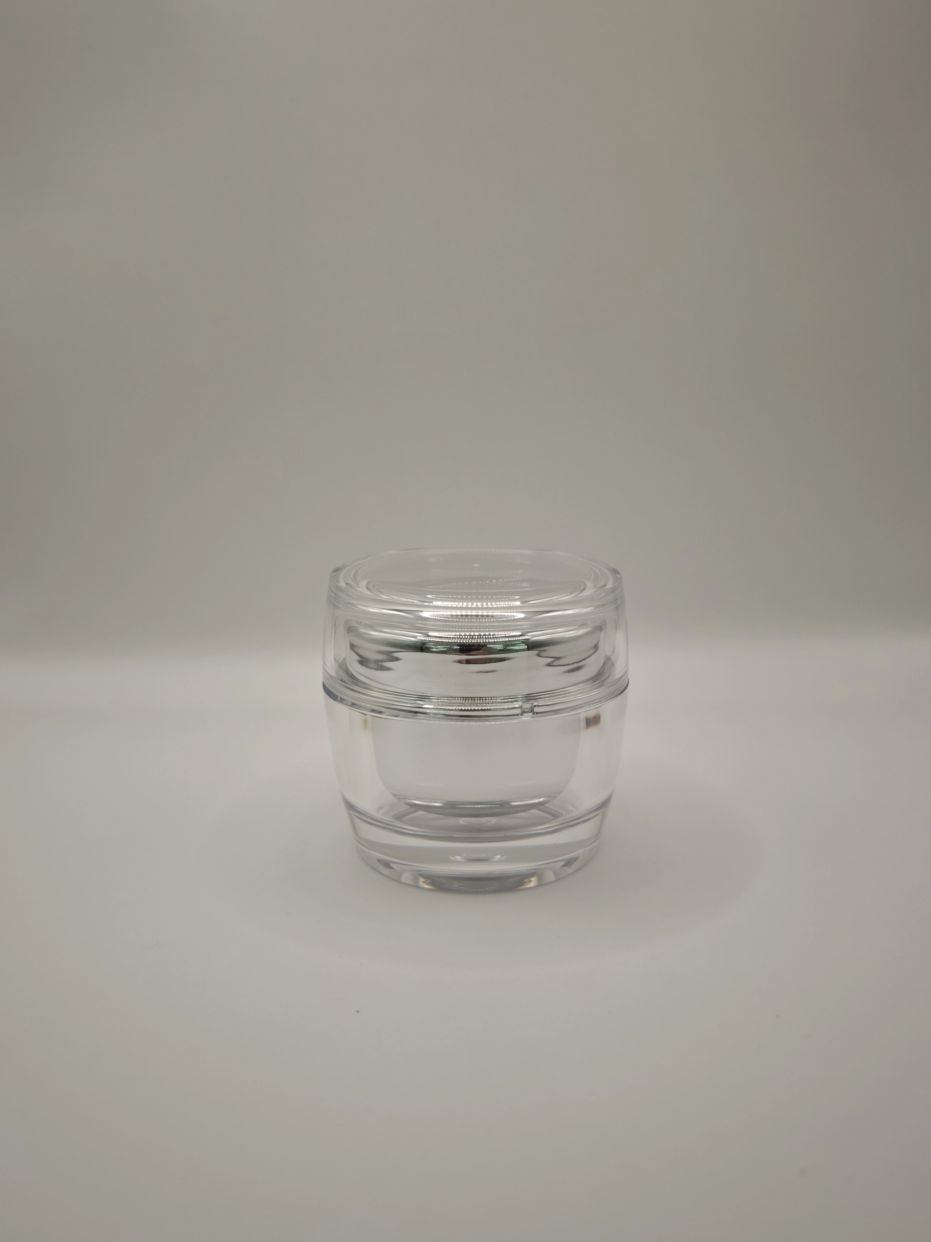 Clear Acrylic Cosmetic Jar 1