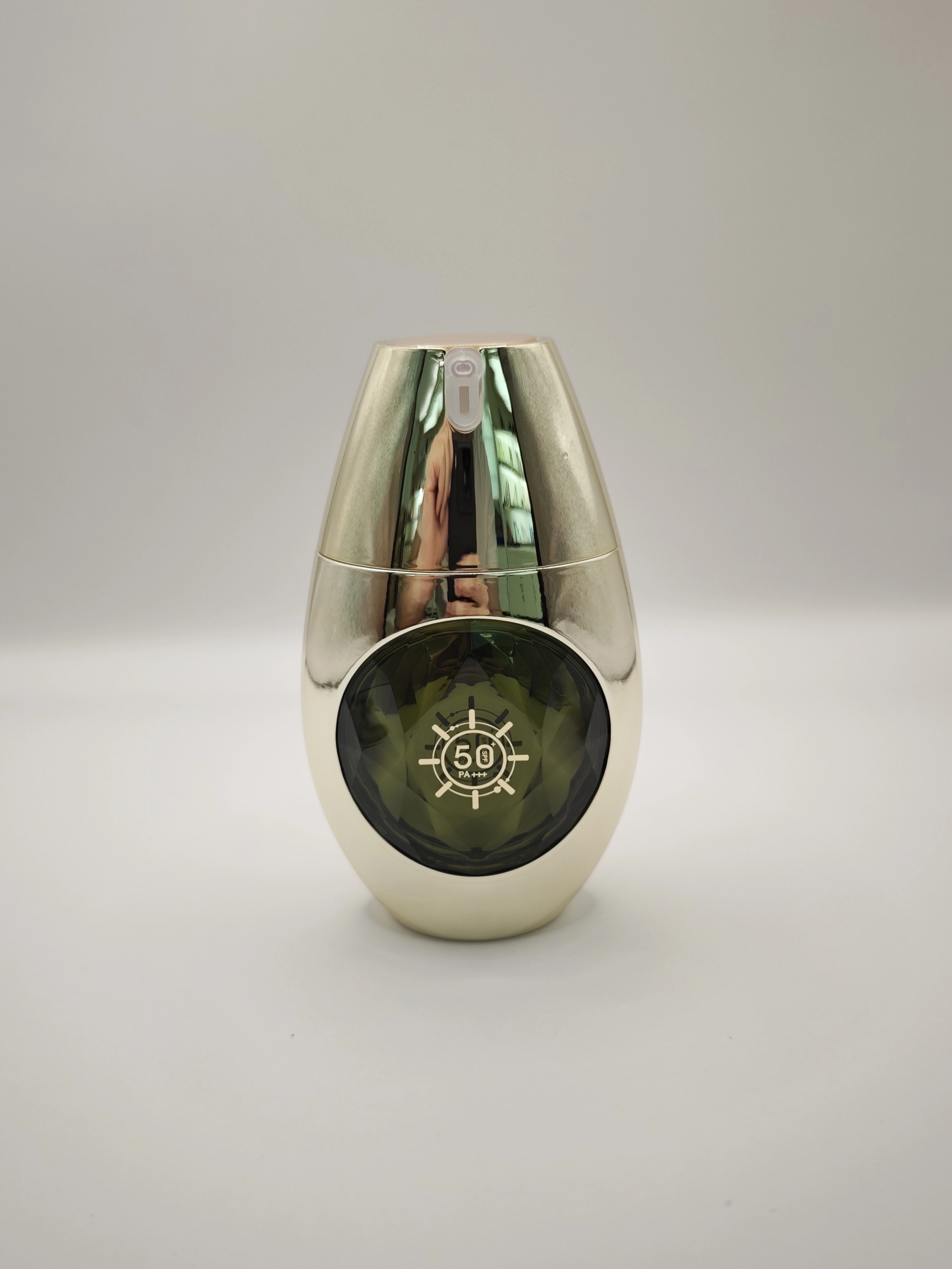 Luxury Gold - Plated Sunscreen Bottle 1