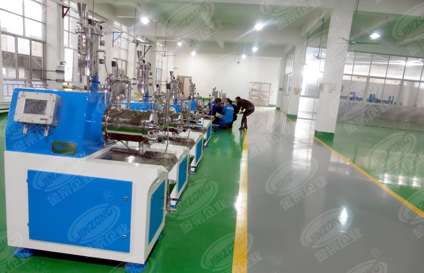 High energy Horizontal Intelligent Mamp Sand Mill1 2