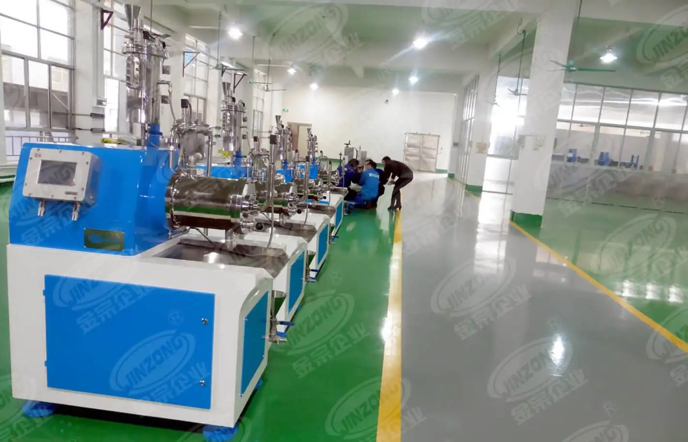 rollers industrial powder mixer supplier Jinzong Machinery 2