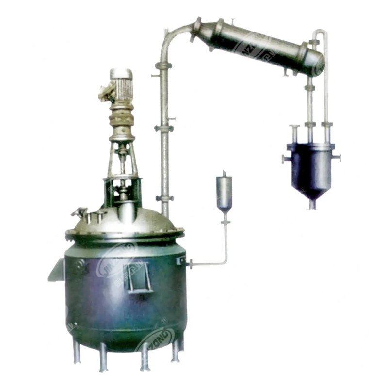 solvent distillation recovery system Reflux reactor 1