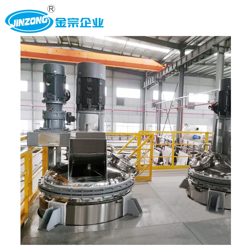 Double Shaft High Speed Dispersing Tank 1