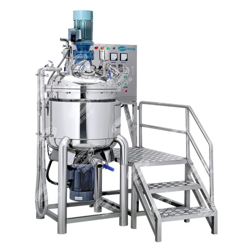 Mayonnaise Mixing tank with inline homogenizer Machine 1