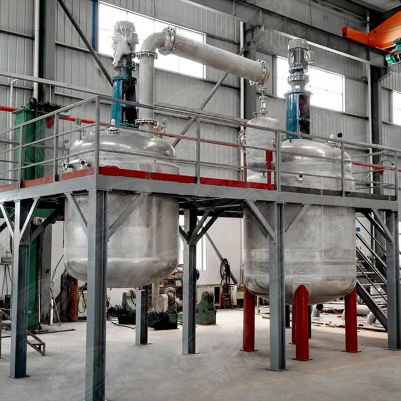 stainless steel resin reactor on sale for The construction industry 3