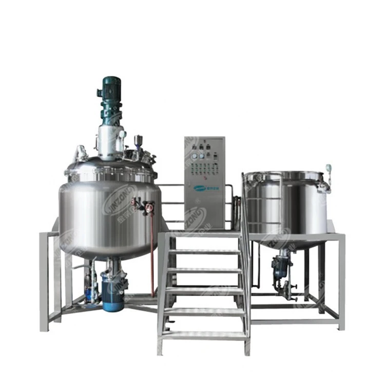 Bottom homogenizer Vacuum Emulsifying Ointment Mixing Machine 1