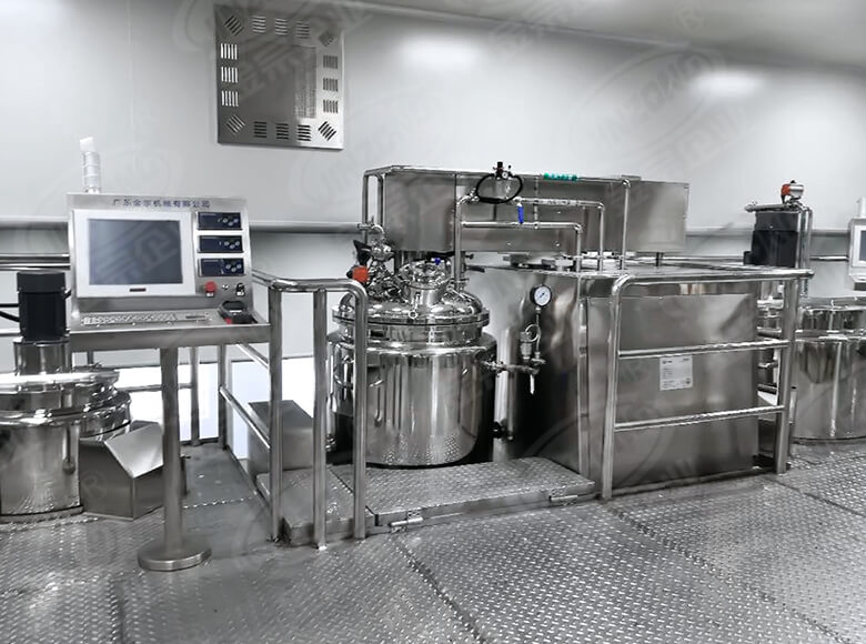 JRK Series Vacuum Homogenizing Emulsifying Mixer 2