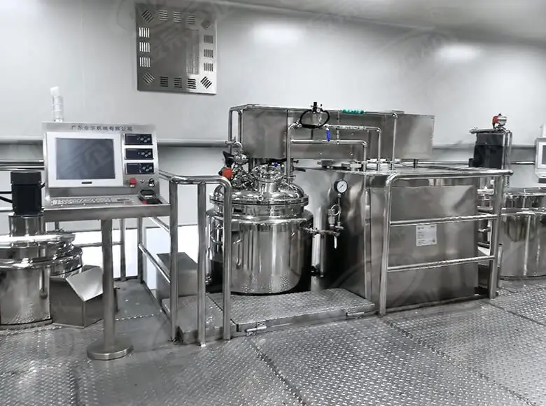 JRK Series Vacuum Homogenizing Emulsifying Mixer1 2