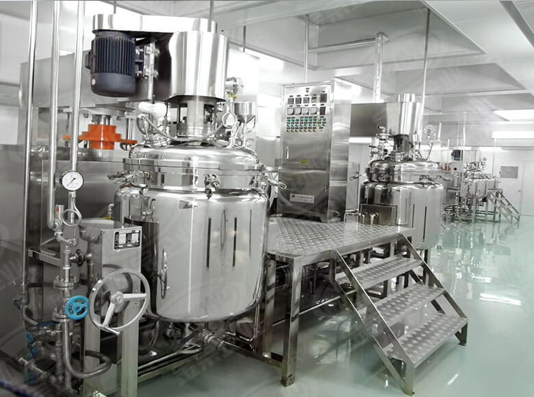 JRK Series Vacuum Homogenizing Emulsifying Mixer 3