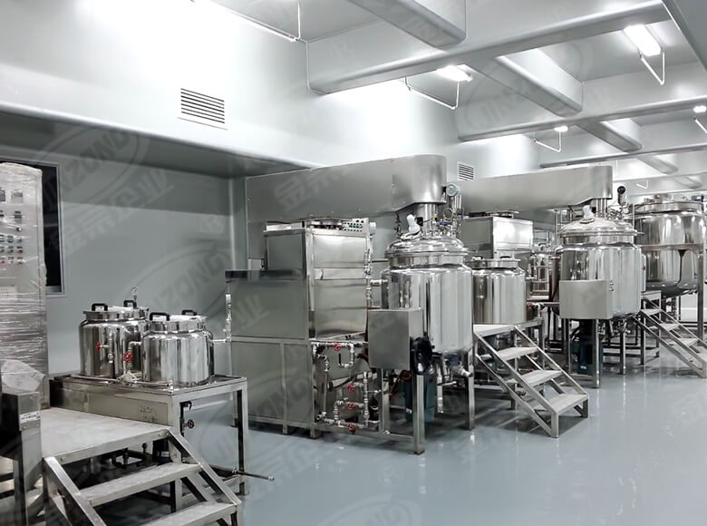 JRK Series Vacuum Homogenizing Emulsifying Mixer 4