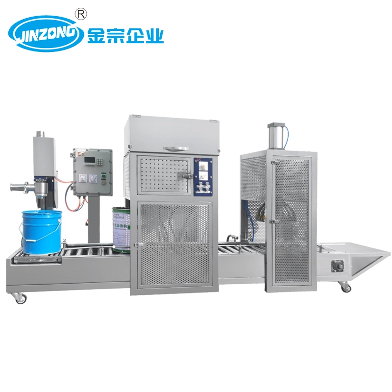 Paint Weight Filling Capping Machine 1
