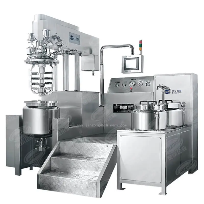 Vacuum Emulsifying mixer Ointment Making Machine 1