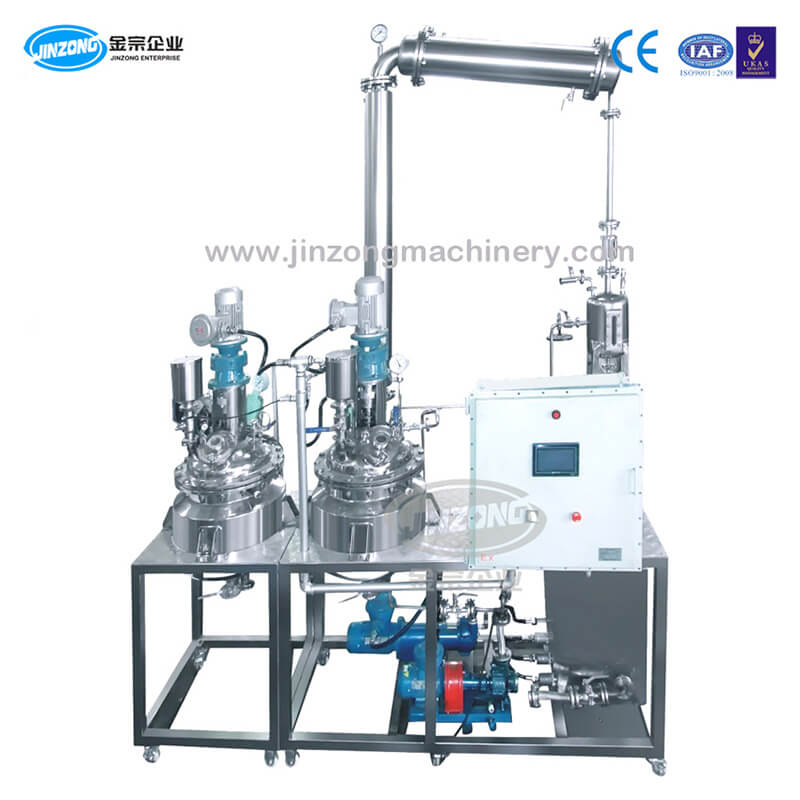Stainless steel JZ Series Pilot Resin Reactor 3