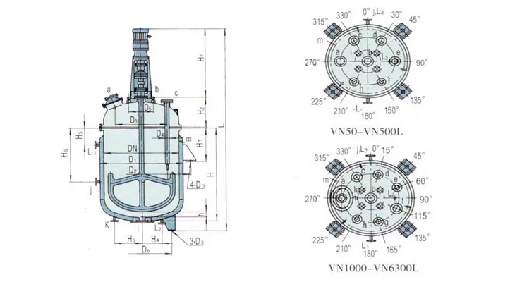 Jinzong Machinery professional polyester resin reactor glasslined for stationery industry 2