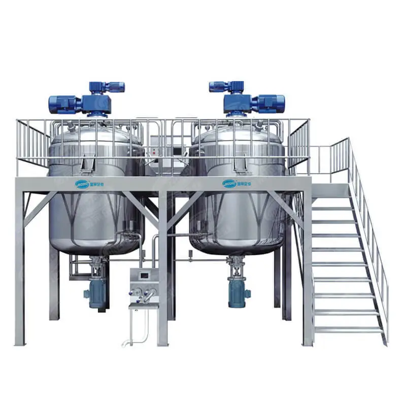 JY Liquid Detergent Mixing Machine 1