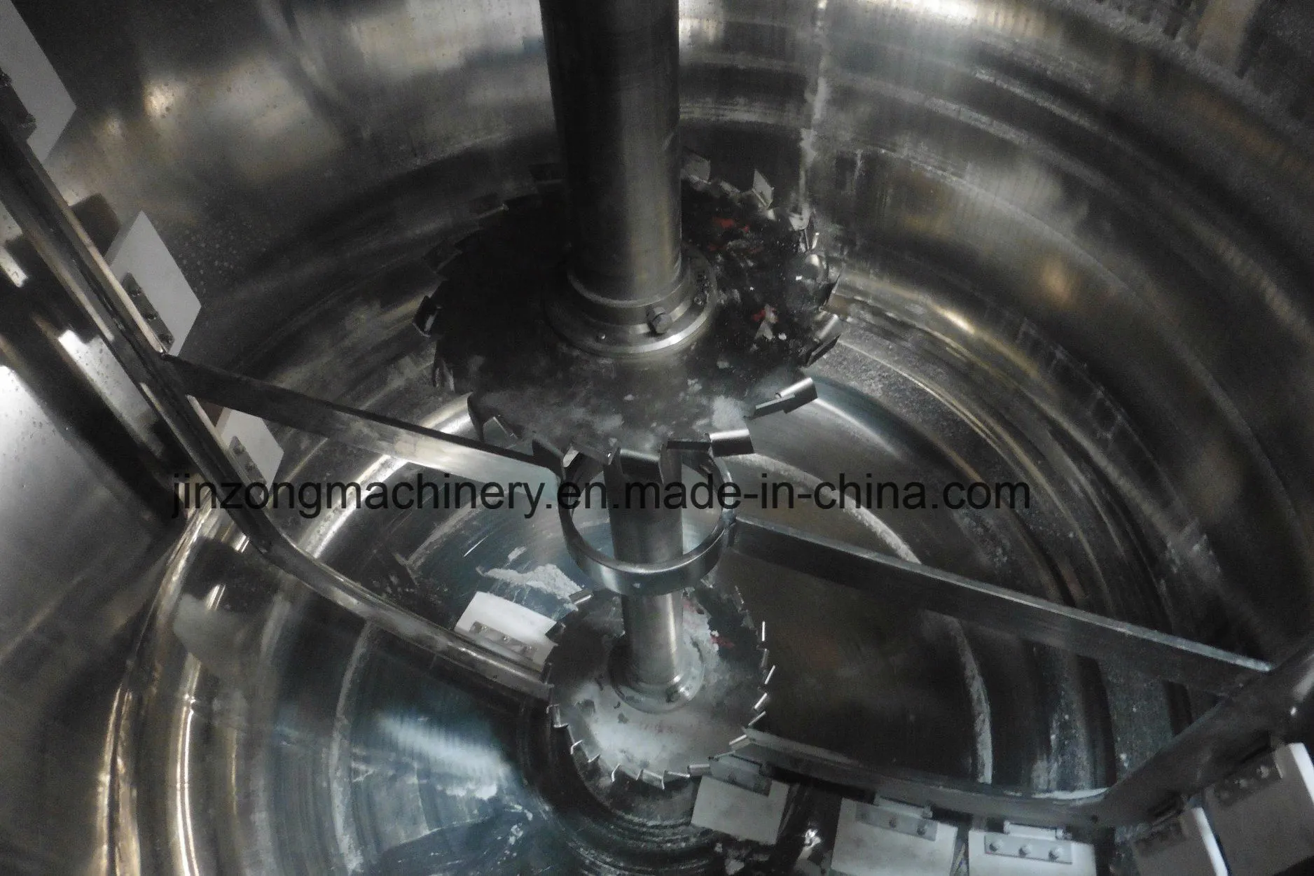 Stainless Steel Mixing Blending Tank Mixer Blender with Mixing and Dispersing Agitator 1