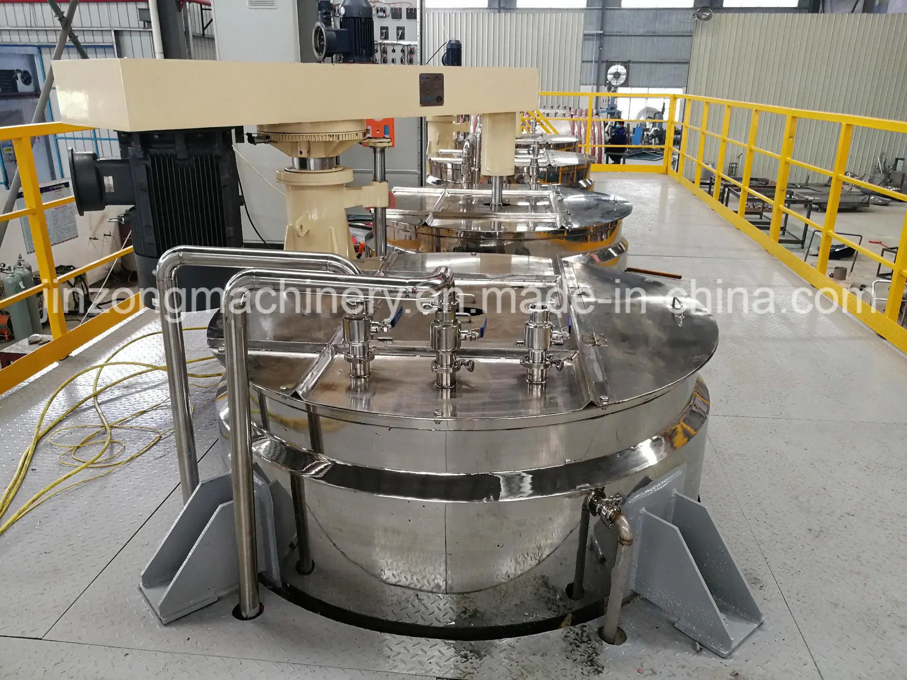 China High Quality Platform Paint Mixer Mixing Making Machine Factory 1