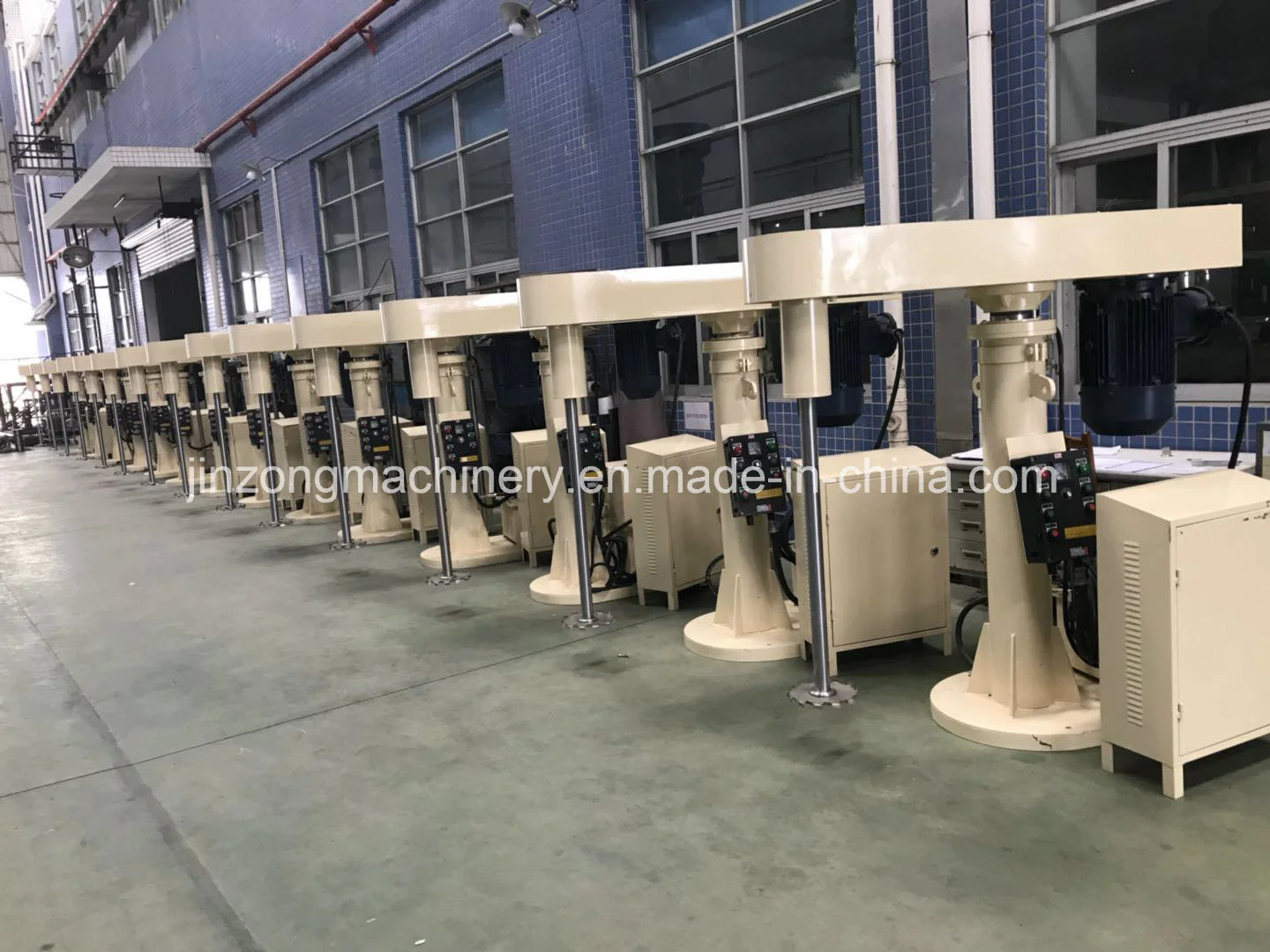 Floor Type Industrial Paint Mixer Making Production Machine 1