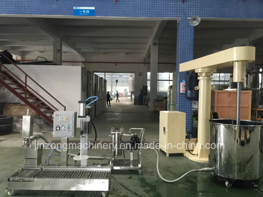 Floor Type Industrial Paint Mixer Making Production Machine