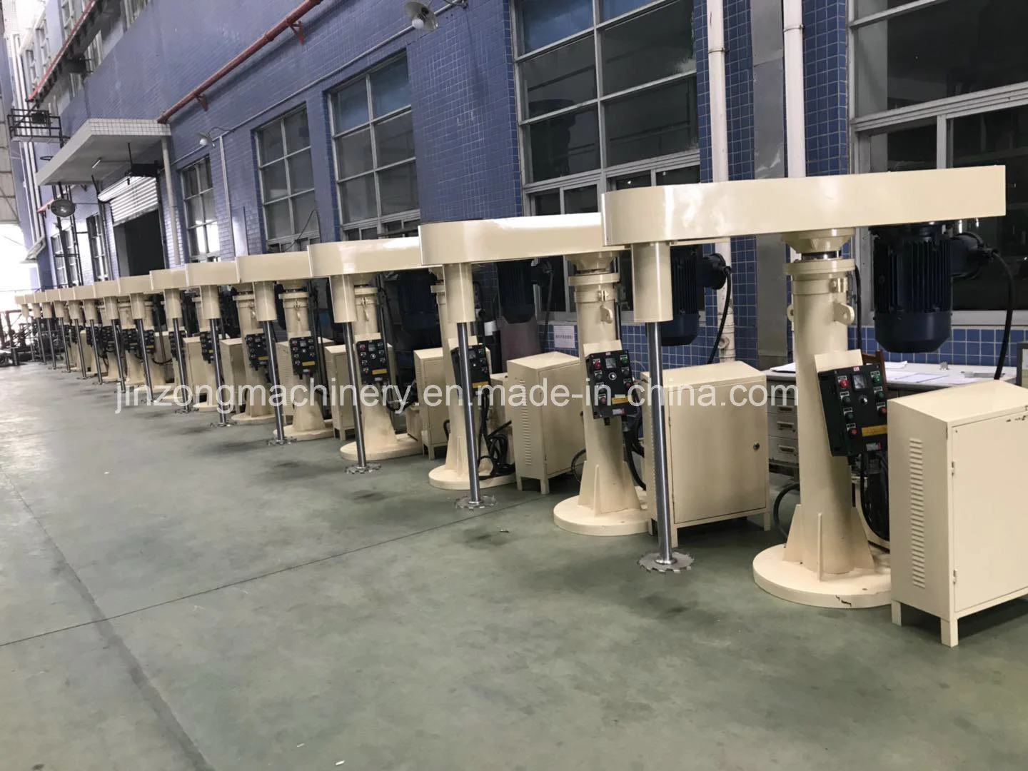 2.2kw~45kw Hydraulic Lifting High Speed Disperser for Paint Coating Inks 1