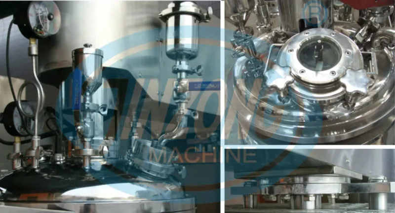 Ygb Series Vacuum Mixing Machinery Paste Ointment Making Machine
