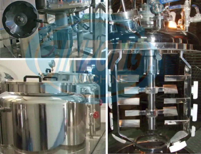 Ygb Series Vacuum Mixing Machinery Paste Ointment Making Machine