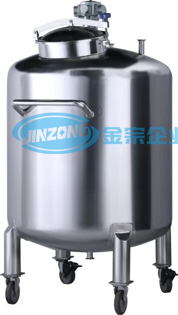 Movable Pressure Vessel Liquid Storage Tank with Mixer China Manufacturer 1