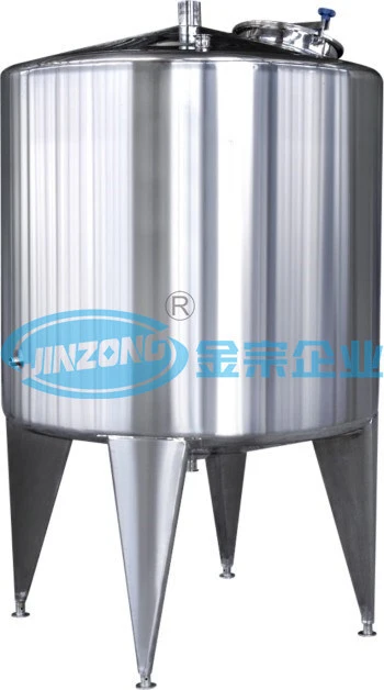 1000L Stainless Steel Steam Electric Heating Jacketed Cooling Storage Tank 1