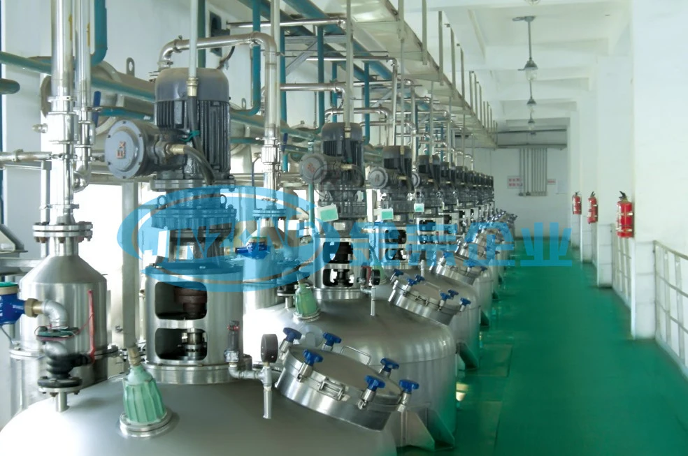 Stainless Steel Pharmaceutical Syrup Manufacturing Plant Mixing Storage Tank