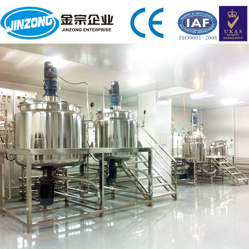 Sugar Melting Syrup Manufacturing Stainless Steel Mixing Tank