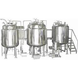 Automatic Pharma Oral Liquid Syrup Manufacturing Plant Capacity 50L-20000L
