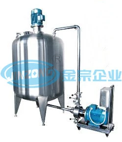 3 Stage Inline Homogenizer Pump Ex-Circulation Emulsifying Pump
