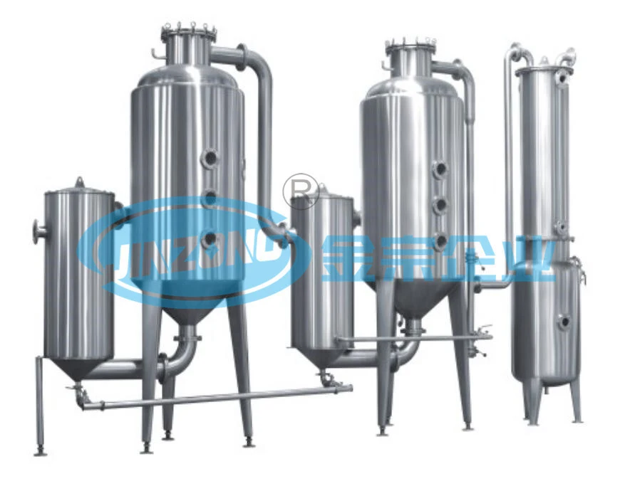 Vacuum Milk Evaporator Multiple Effects Distillation Concentrator 1