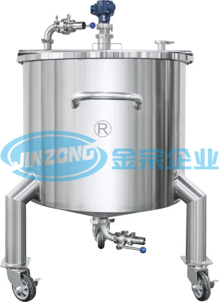 Food and Pharmacy Liquid Paste Mixing Vessel Stainless Steel Stirred Reactor Tank