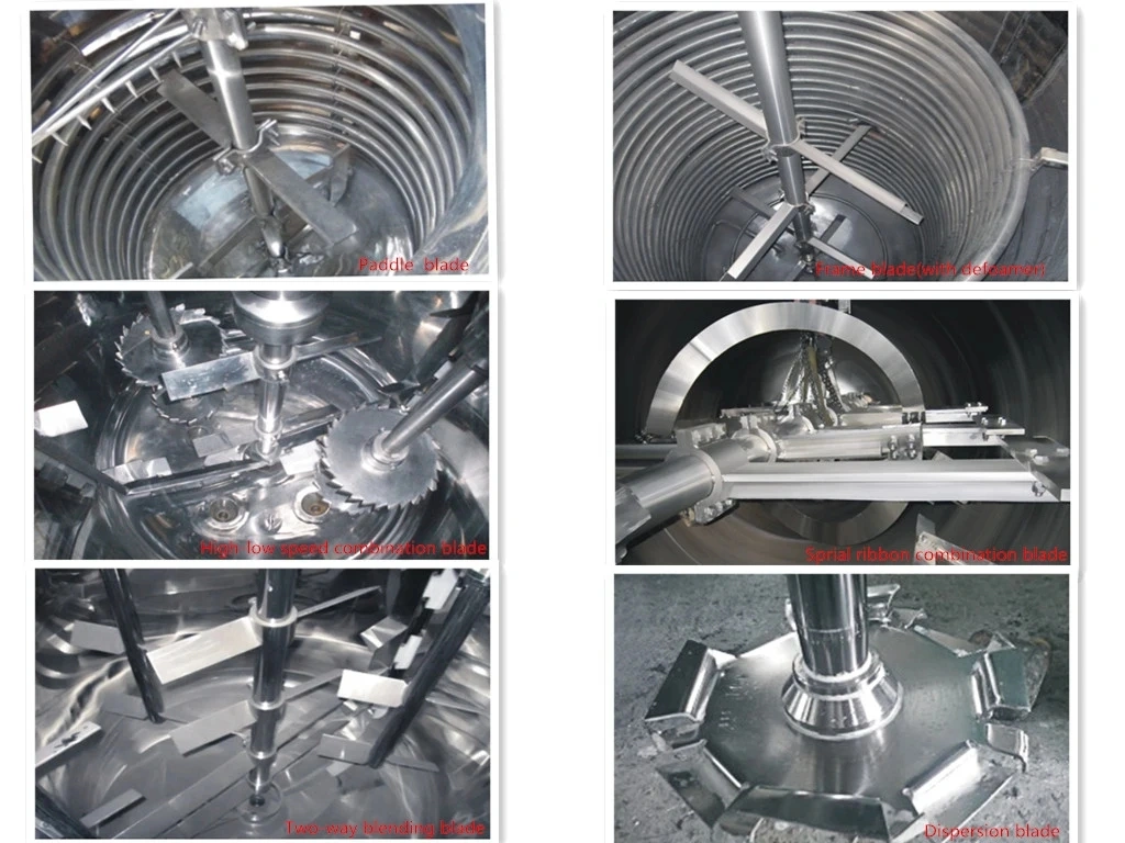 50L-2000L Vacuum Pilot Industrial Reactor with Condenser Heating System Customized