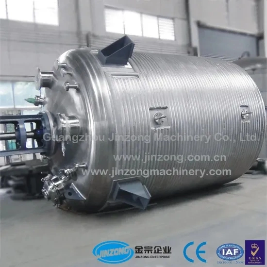 Stainless Steel Chemical Reaction Vessels Reaction Kettle with Mixing Reactor Tank