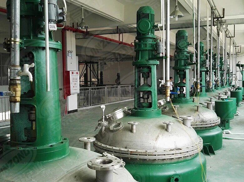 Glass Lined Tank Synthesis Corrosion Resistant Enamel Reactor with Heating Cooling Mixing Jacketed Eeaction Tank